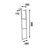 Teleskopstege 88X30Cm 3 Steg Teleskopstege 88X30Cm 3 Steg