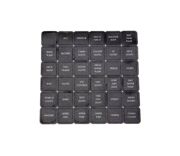 Automatsäkringspanel 16 Brytare