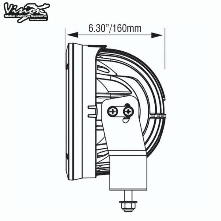 Light Cannon 8.7″ CG2 168W Multi LED Extraljuskit