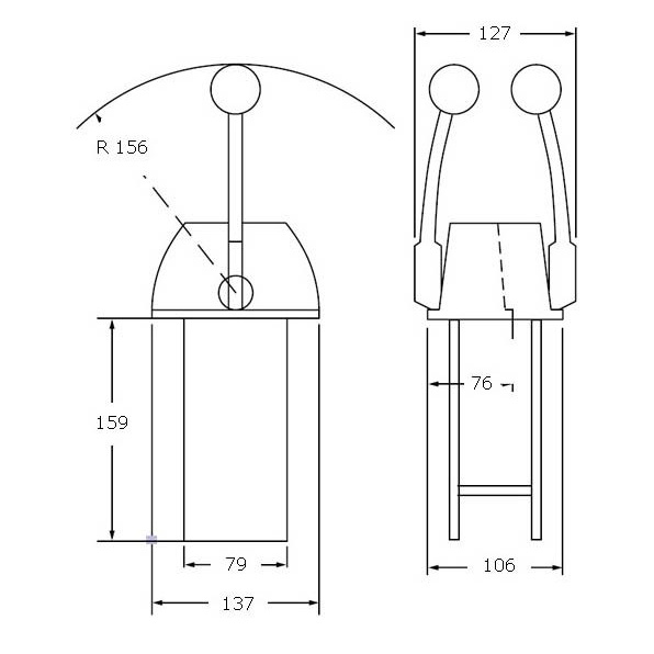 Reglage S Single Gas/Växel