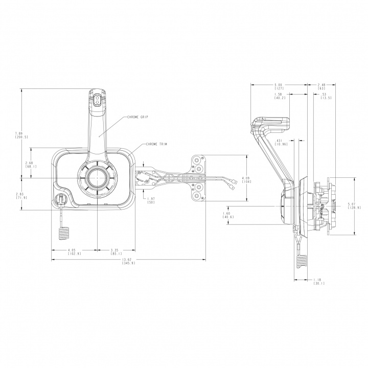 Xtreme Sidomonterat Svart