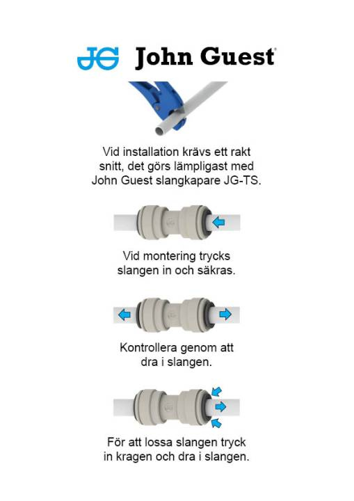 JG Koppling 15mm-3/8