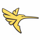 Mattdekal Humminbird Logo 25cm