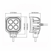 Dura Mini 12W 60° ECER23 Godkänd Dura Mini 12W 60° ECER23 Godkänd