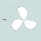 Propeller 3-Bladig Exkl. Kon 16x13 Propeller 3-Bladig Exkl. Kon 16x13
