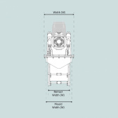 ERL130 eVision Retract 24V Bogpropeller 