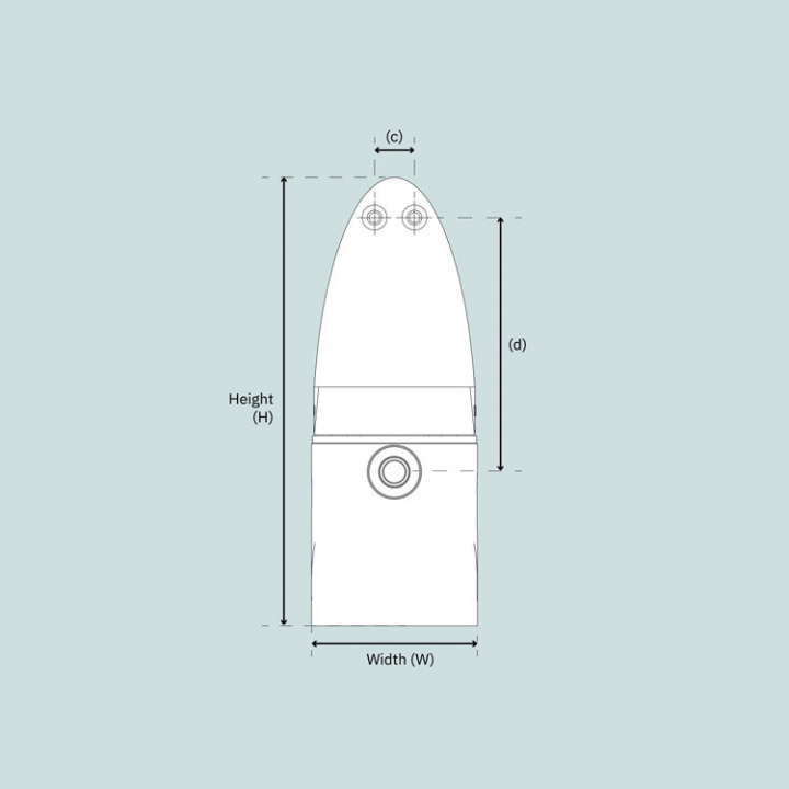 EX70C Exturn Compact Pod 24V Bogpropeller Utanpåliggande