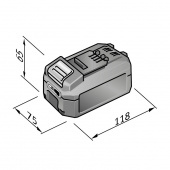 Batteri 18.0V 5.0 Ah Batteri 18.0V 5.0 Ah