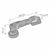 Batteripolermaskin PXE80 10.8 Batteripolermaskin PXE80 10.8
