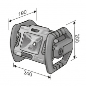 Arbetsplatslampa LED CL2000V Arbetsplatslampa LED CL2000V