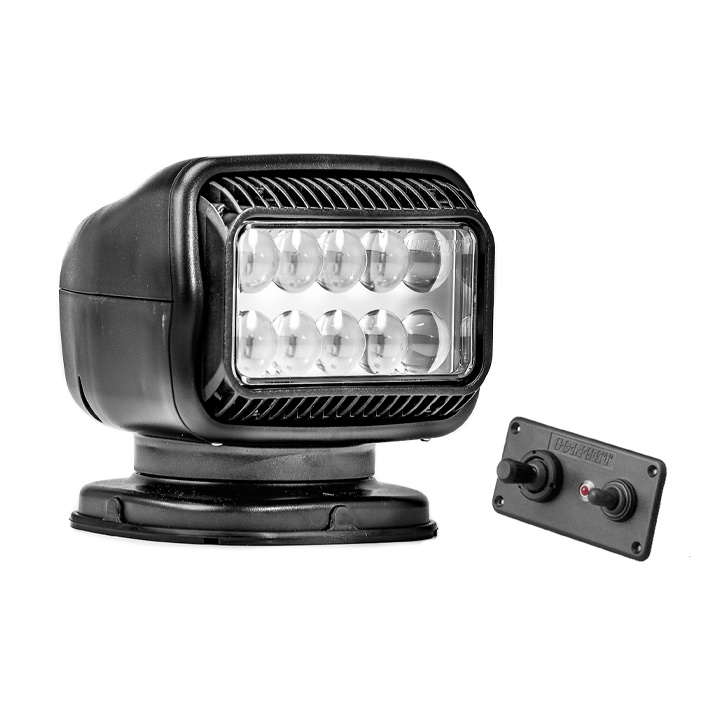 Sökarljus LED Fast Panel Svart 