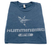 T-shirt Humminbird Blå Medium T-shirt Humminbird Blå Medium