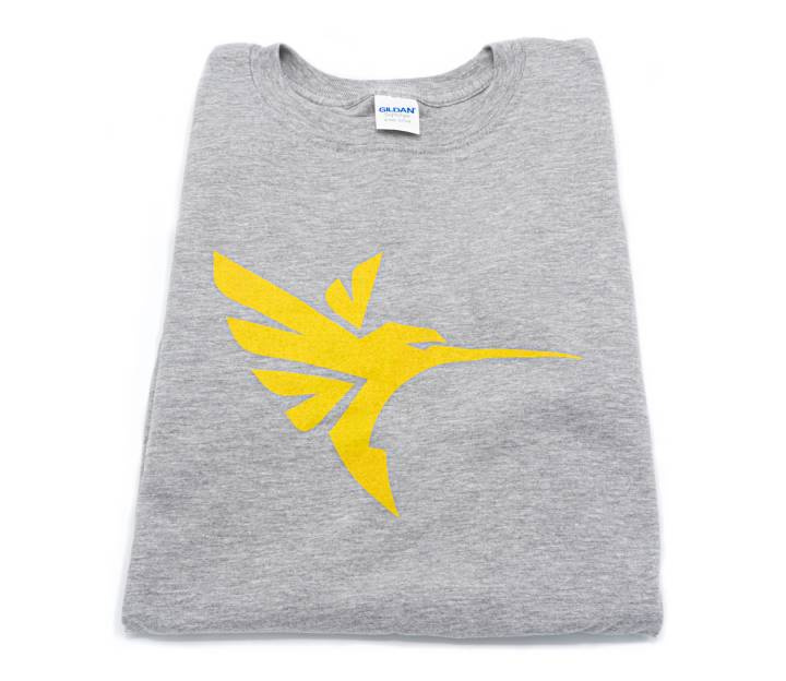 T-shirt Humminbird Grå Medium