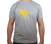 T-shirt Humminbird Grå Medium