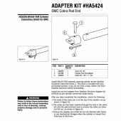 OMC Cobra adapter-kit för HC5326 BA150-7EM