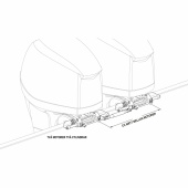 Tiebar kit HC6845 2 Motorer 2 Vyl Tiebar kit HC6845 2 Motorer 2 Vyl