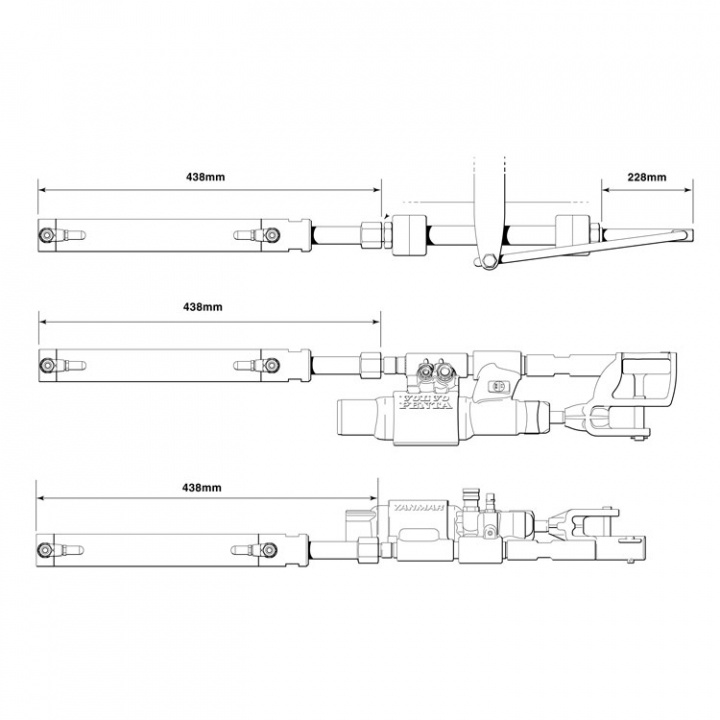 Cylinder 125-8EM För Drev