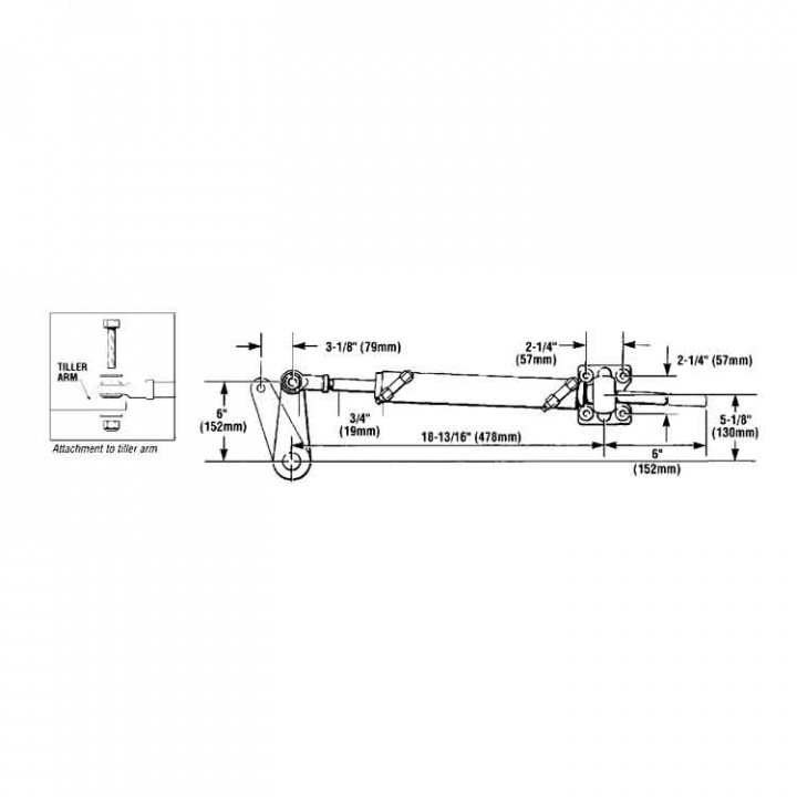 Baystar Hydraulstyrning Kit Roder 52kg