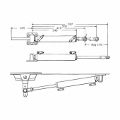 Seastar Hydraulstyrning Kit Roder 82kg Seastar Hydraulstyrning Kit Roder 82kg