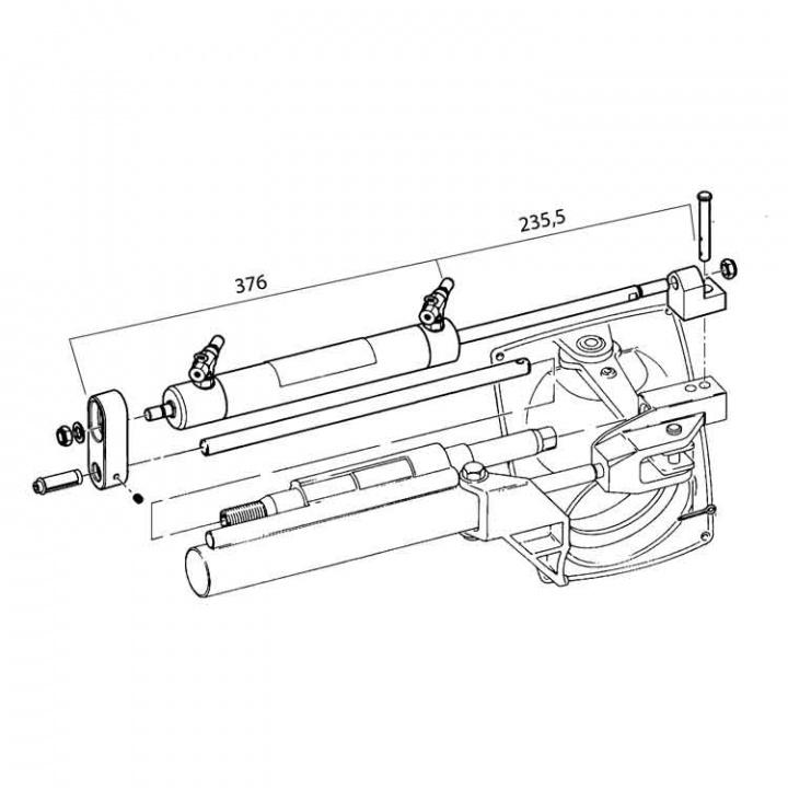 Seastar Hydraulstyrning Kit Drev
