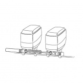 Parallelstag Sidomonterad Cylinder Parallelstag Sidomonterad Cylinder