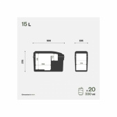 Travel Box Kyl/Frysbox 15L 12/24V Travel Box Kyl/Frysbox 15L 12/24V