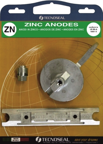 Anodkit Zink Yamaha 4T Utombordare 80-100hk