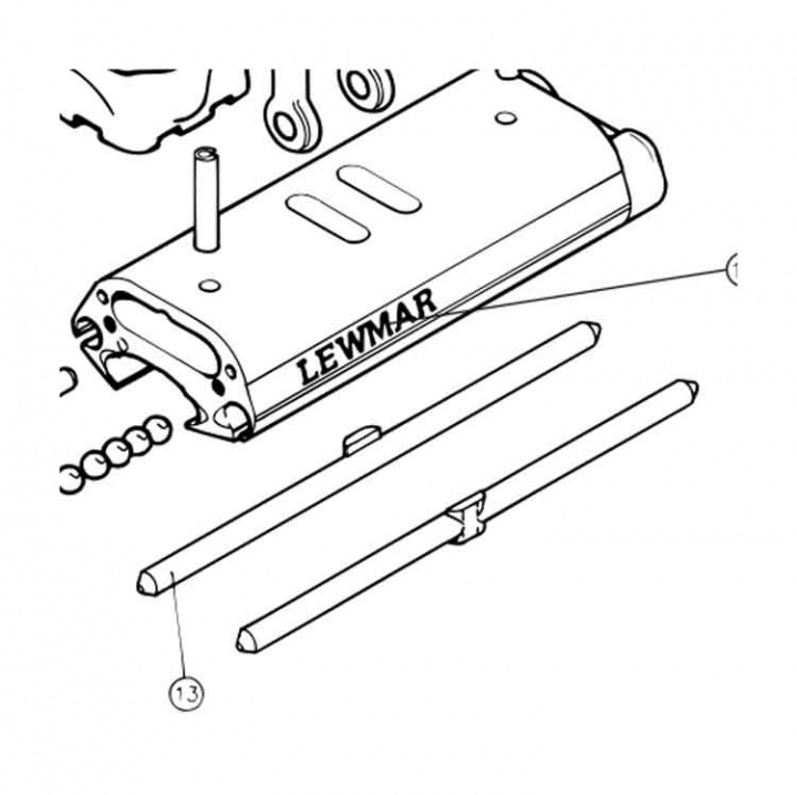 Lewmar Ocean Glidstav (Par)