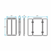 Sittbrunnsbord Teak Sittbrunnsbord Teak