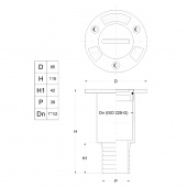 Däckförskruvning Waste ISO Däckförskruvning Waste ISO