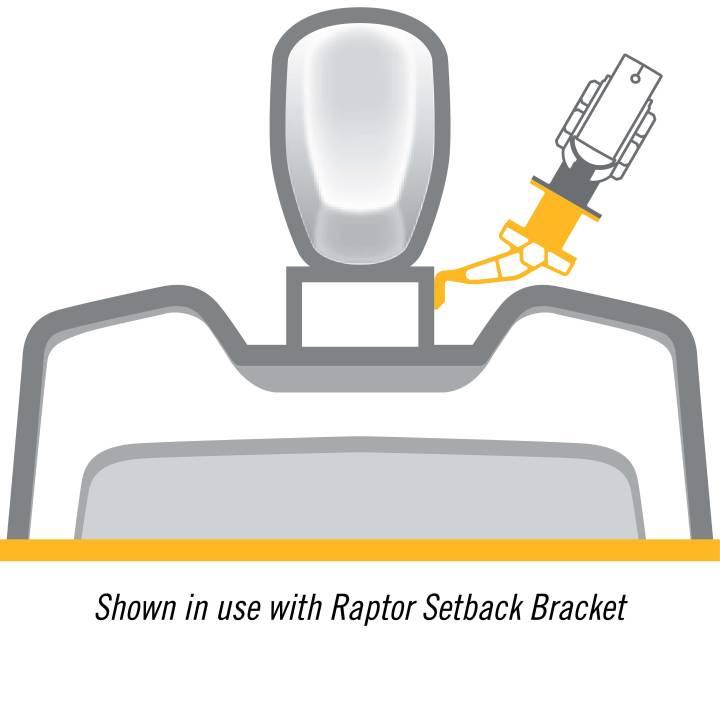 Raptor Jackplate P24 Svart