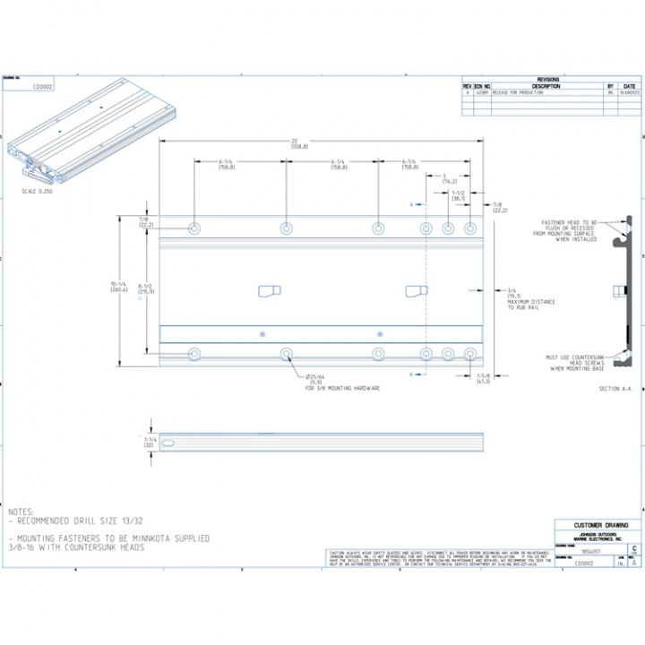 MKA-57 Fäste Aluminium QUEST