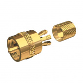 Guldpläterad Lödfri Kontakt Guldpläterad Lödfri Kontakt