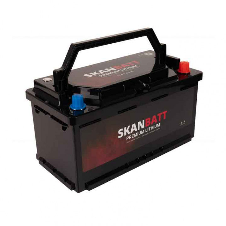 Lithiumbatteri Premium LiFePO 12V 100Ah Bluetooth Heat (husbil)