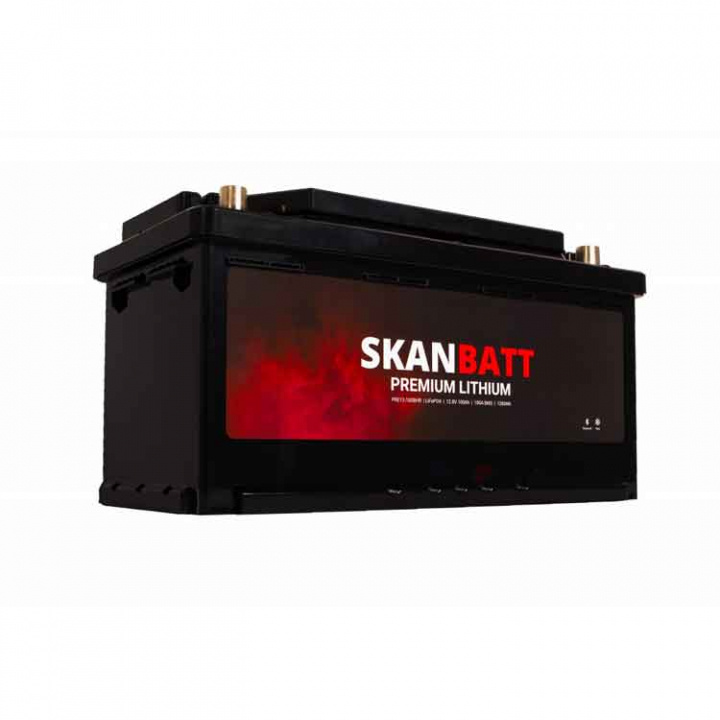 Lithiumbatteri Premium LiFePO 12V 100Ah Bluetooth Heat (husbil)