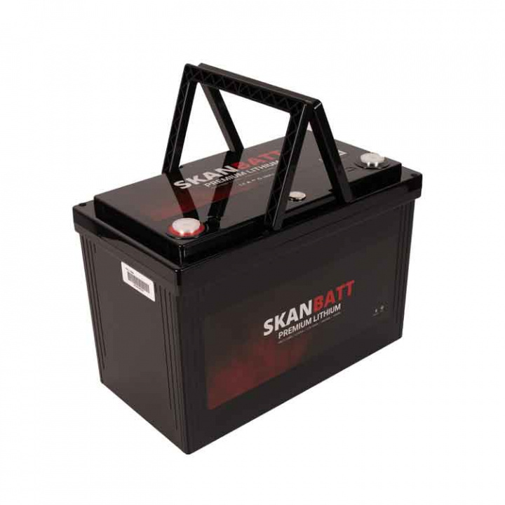 Lithiumbatteri Premium 12V 100Ah BMS Bluetooth Heat