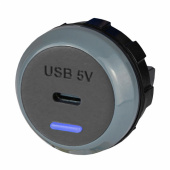 USB-C laddare 12/24V 2,1A USB-C laddare 12/24V 2,1A