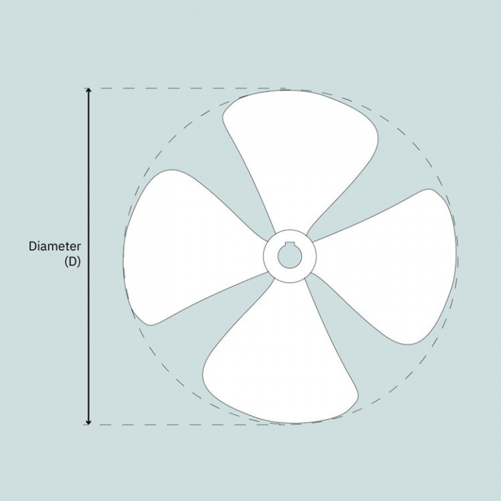 Propeller Skewback 4-Bladig Exkl. Kon 19x23