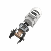 SAC240 Ø250 mm 230V Horisontal AC Bogpropeller SAC240 Ø250 mm 230V Horisontal AC Bogpropeller