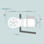 SE80 12V-IP Bogpropeller SE80 12V-IP Bogpropeller
