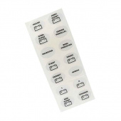 Etikett karta BEP 701 / 720 Etikett karta BEP 701 / 720