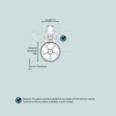 SH240 Hydraulisk U19 Bogpropeller SH240 Hydraulisk U19 Bogpropeller