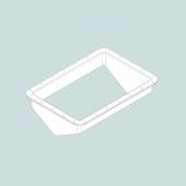 Monteringsfläns Polyester För Ø300 mm Monteringsfläns Polyester För Ø300 mm