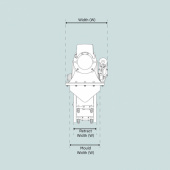 SRLP80 PRO Retract 24V Bogpropeller SRLP80 PRO Retract 24V Bogpropeller