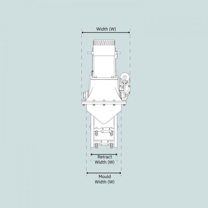 SRV80 Vertikal Retract 24V Bogpropeller