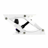 Dämpat Stolstativ S5-AL Vit Inklusive Pump Dämpat Stolstativ S5-AL Vit Inklusive Pump