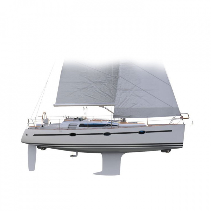 SX50 Pod 12V 50 mm Bogpropeller Utanpåliggande