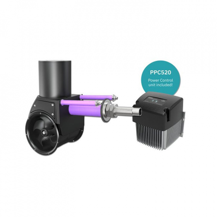 SX50/140 PRO 12V 150 mm PPC520 Bogpropeller Utanpåliggande