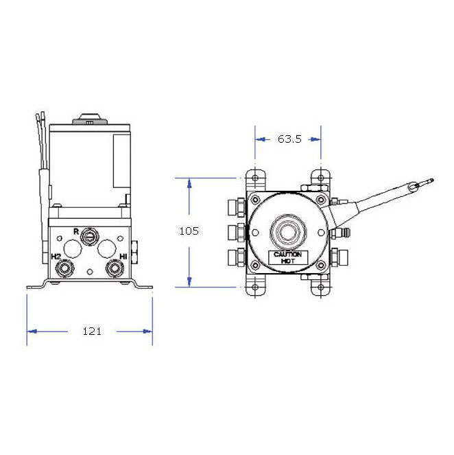 SeaStar Autopilotpump 12V/24V