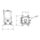 SeaStar Autopilotpump 12V/24V SeaStar Autopilotpump 12V/24V